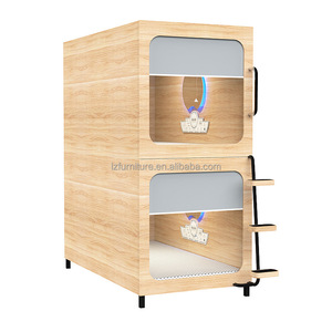 Camas Cápsula de Alta Gama para Hostales Juveniles, Muebles de Hotel YHA, Cápsulas para Dormir en Salas de Espera de Aeropuertos, Espacio Independiente - Product Image 3