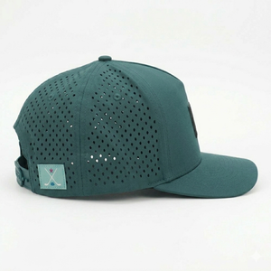 Gorra de Golf Deportiva Impermeable de 5 Paneles con Diseño de Puntos y Lazos Bordados en 3D, Logotipo Tejido, Personalizada al por Mayor - Product Image 5
