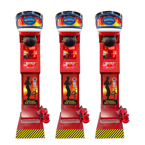 Máquina de Boxeo Nueva, Máquina de Boxeo Electrónica que Funciona con Monedas, Máquina de Juego de Boxeo Ultimate Big Punch con Ranura para Billetes - Product Image 2