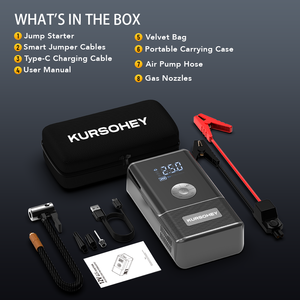 Xách tay 3000A đỉnh cao hiện tại Xe pin sạc với máy bơm không khí và ánh sáng LED đa chức năng nhảy khởi động - Product Image 6