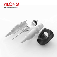 Картриджи для татуировок 15RM 1205RM круглые иглы для татуировок Magnum картриджи для тату-артов 304H нержавеющая сталь Прозрачный OEM Bo