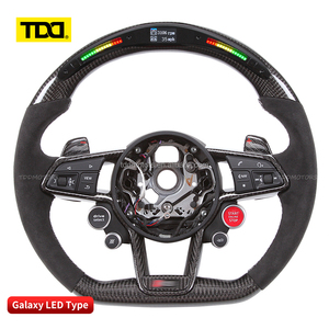 Volante Deportivo de Fibra de Carbono TDD LED para Audi A3/A4/A5/A6/A7/A8/Q5/Q7/TT/RS3 RS4 RS6 Personalizado - Product Image 2