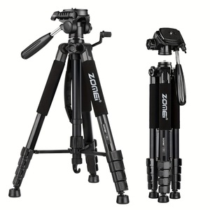 Q188 Xách Tay <span class=keywords><strong>Tripod</strong></span> 1.8M Khung Giá Cho Máy Ảnh Kỹ Thuật Số Điện Thoại Di Động Du Lịch Ngoài Trời Phát Sóng Trực Tiếp Phụ Kiện Nhiếp Ảnh - Product Image 2