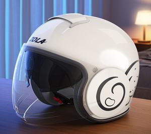 Casco Modular para Motocicletas para Mujer, Antivaho, Cálido, Eléctrico, Casco para Auto, Cascos, Casco de Moto - Product Image 5