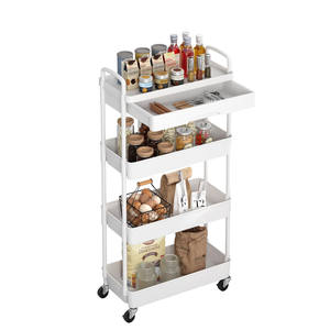 Organisateur de placard coulissant à 2 niveaux avec étagère suspendue pour tasses et porte-assiettes, capacité 1 kg, pour rangement sous évier de salle de bain - Product Image 1