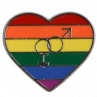 Personnalisé Progress Pride Party Favors LGBTQ Épingles en émail Broches Badges Boutons ronds arc-en-ciel Drapeau Gay & Lesbian Pride Pins