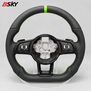 Proveedor Directo de Volantes de Cuero Genuino de Alta Calidad para Volkswagen BORA, BORATDI, CADDY, <span class=keywords><strong>GOLFGTD</strong></span>, GOLFGTI, JETTAGLI - Product Image 1
