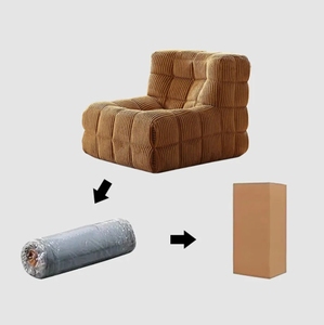 Sofá de Suelo Compacto Kashima, Fácil de Guardar y Transportar, <span class=keywords><strong>Canape</strong></span> Comprimido - Product Image 6