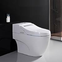 Japonais Ménage Salle De Bain Filigrane Massage Propre Toilette Intelligente Avec Télécommande
