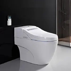 الحمام الياباني المنزلية العلامة المائية تدليك المرحاض الذكية نظيفة مع جهاز التحكم عن بعد