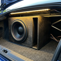 Subwoofer de voiture haute performance de 12 pouces, 3000 W de puissance maximale, haut-parleur de basses pour voiture avec surpiqûres rouges, fabrication OEM ODM directe d'usine