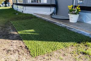 Gazon <span class=keywords><strong>hybride</strong></span> <span class=keywords><strong>hybride</strong></span> MCG gazon artificiel pour jardin aménagement paysager <span class=keywords><strong>pelouse</strong></span> agricole - Product Image 3