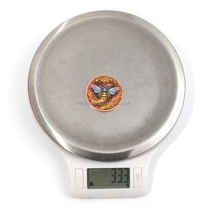 Koin Tembaga Murni 1oz .999 Custom, Medal Seni Sarang Lebah Cetak Warna UV 2D, Koin Seni Sarang Lebah - Product Image 3