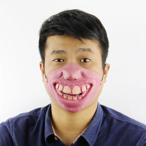 Máscara de Halloween de Látex de Terror, Media Cara, Bruja, Zombi, Pico de Pato, Pico de Cerdo, para Bromas - Product Image 6