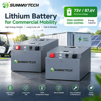 Batterie de véhicule électrique personnalisée OEM ODM, pack de batteries au lithium 60 volts 72v Lifepo4 pour vente en gros de véhicules électriques