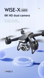 Drone RC pliable <span class=keywords><strong>V14</strong></span> à double caméra GPS, avec évitement d'obstacles laser, Wifi 5G FPV 6K, Quadricoptère RC - Vente Flash - Product Image 4