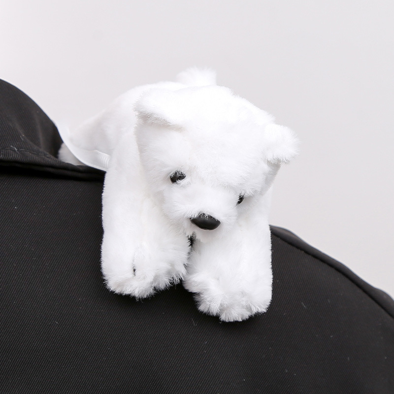 Orso polare in piedi - circa 13 cm/0,05 kg