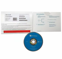 Licencia OEM para 10 empresas, DVD con etiqueta COA completa, activación en línea, garantía de 12 meses, clave empresarial, en stock, redes