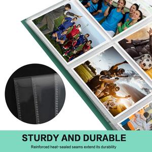 Paquete de tarjeta personalizado, 9 fundas de bolsillo, almacenamiento de tarjetas, álbum de fotos, 11 agujeros, adecuado para 3 anillos, álbum de muelle en vivo, páginas, coleccionista de tarjetas - Product Image 6
