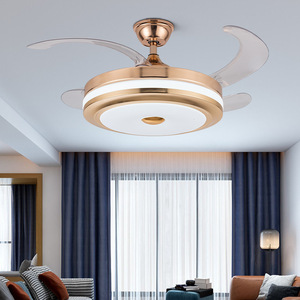 โคมไฟพัดลมติดเพดานอัจฉริยะทันสมัยพร้อมรีโมทคอนโทรลดีไซน์เงียบและประหยัดพลังงานสำหรับใช้กลางแจ้งที่บ้านโดยใช้ USB/ใช้แก๊ส - Product Image 2