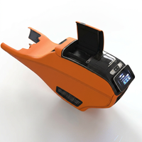 Réfrigérateur de console de luxe à installation non destructive pour Mercedes V-Class Vito 1326mm, Plug & Play, boîte d'accoudoir 13L, écran tactile, USB, porte-gobelet