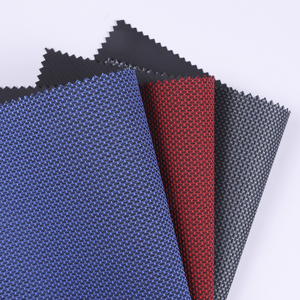 Trung Quốc Nhà máy tùy chỉnh màu sắc 100% <span class=keywords><strong>Polyester</strong></span> PVC tráng 600D hai tone Jacquard Oxford vải cho túi - Product Image 1