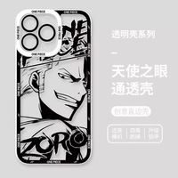 8 Diseño Anti choque suave transparente silicona Anime contraportada fundas de teléfono móvil para teléfono móvil