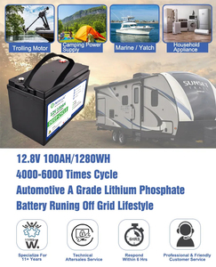 Аккумулятор MSFCLUA 12 Вольт 100 Ах Lifepo4 12 <span class=keywords><strong>v</strong></span> 100ah литий-ионные аккумуляторы - Product Image 4