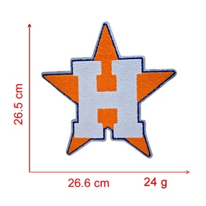 แพทช์ปักลายคิตตี้สำหรับฟุตบอล ลดราคาพิเศษ แพทช์รีดติดลายโลโก้ทีมฮิวสตัน แอสโทรส สำหรับเสื้อผ้ากีฬาและยีนส์ - Product Image 5