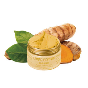 بيرفكتكير لتنظيف المسام العميقة والترطيب الكركم العضوي قناع الطين للوجه قناع الطين فيتامين ج غشاء الطين للنساء - Product Image 1