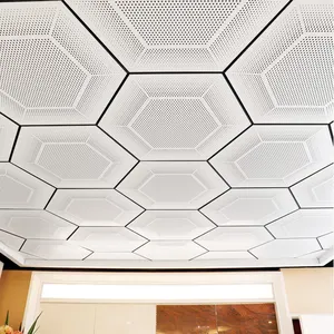 Aluminium Zwischendecke runder Luft verteiler stilvolle moderne Kanäle perforiertes Aluminium profil für Decken plafond