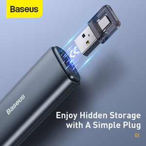 Baseus 2.4GHz thuyết trình không dây điều khiển từ xa ánh sáng màu đỏ Bút USB bút điều khiển cho Mac Win 10 8 7 XP Máy Chiếu Powerpoint PPT - Product Image 6