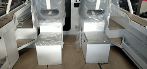 Motoscafo da pesca in alluminio con cabina centrale da 7.5m 24 piedi con passeggiata per la pesca di gioco - Product Image 3