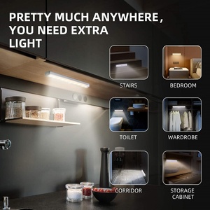 Cool White 10LED Battery Powered Lighting <b>Led</b> Motion <b>Sensor</b> Closet Cabinet <b>Light</b> - Product Image 2