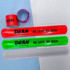Bracelets réfléchissants en PVC personnalisés, bracelets à pression magiques, largeur du bracelet 30 mm, bracelet non toxique avec logo, cadeaux promotionnels - Product Image 5