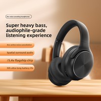 Nouveaux écouteurs supra-auriculaires sans fil AKZ-1003 à réduction de bruit active, autonomie ultra-longue, design minimaliste pour téléphone portable