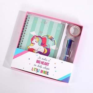 Set de Regalo de Cuaderno Diario con Cubierta de PU, Libros Escolares y Bolígrafo - Product Image 5