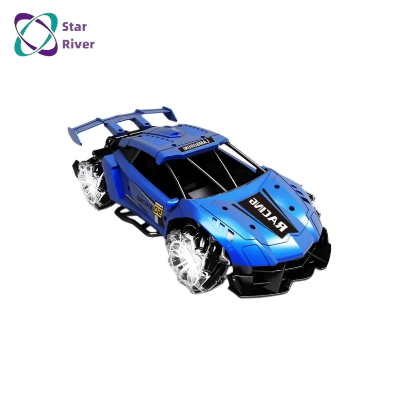 Children's Toy Spray Racing 2.4G Sports Car Drift High Speed Light Sound Effect Rc Remote Control Car