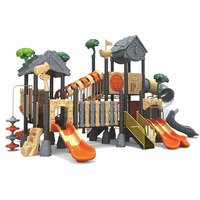 Portiques Balançoires Multifonctionnels de Haute Qualité Aire de Jeux Extérieure Jouets pour Enfants Équipement de Terrain de Jeu Extérieur Maison Attrayant