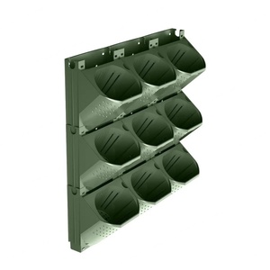 Système de jardinage vertical breveté Verticalgreenwall, jardins muraux suspendus avec système d'irrigation - Product Image 3