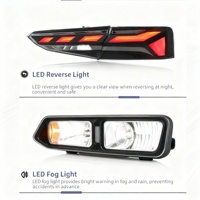 Feux arrière de style RS5 pour Audi A5 S5 B9 2017 2018 2019 2020, assemblage de feux arrière de voiture d'usine A5 S5, clignotants LED automatiques