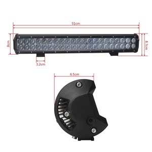 Barra de Luces LED Todoterreno con Haz Combinado Spot/Flood, Impermeable IP67 para Camionetas y SUV (Suburban, Hilux, FJ Cruiser) - Product Image 4