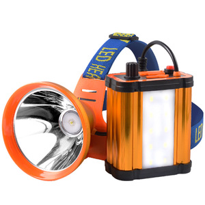 Linterna frontal LED recargable con soporte para trípode para pesca, fuente de luz portátil, luz blanca, batería de larga duración - Product Image 2