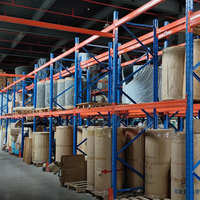 Système de rayonnage industriel réglable, robuste, personnalisé, avec protection contre la corrosion, pour entrepôt, certifié CE