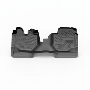 Luxury TPE Car <b>Interior</b> <b>Accessories</b> Front Rear Full Set Car Floor Mats Set Anti Slip 5D Car Mats for Toyota HIACE 2015-2018 - Product Image 1