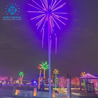 Ensemble d'éclairage LED géant RGB Anpu Lighting, étanche IP44, pour la maison, les festivals, les parcs, les décorations, Noël, Halloween, les mariages, 90 CRI, pur blanc