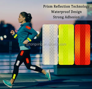 Alta visibilidad <span class=keywords><strong>Amazon</strong></span> Venta caliente hoja de marcado pegatina reflectante rueda llanta raya Calcomanía para bicicleta Moto ciclo coche colorido - Product Image 4