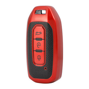 Funda <span class=keywords><strong>de</strong></span> cuero con textura suave <span class=keywords><strong>de</strong></span> TPU para llave <span class=keywords><strong>de</strong></span> coche, carcasa para Ford Territory Vigus JMC Transit Lingrui, llaveros, llavero, <span class=keywords><strong>bolsa</strong></span> <span class=keywords><strong>de</strong></span> fábrica - Product Image 2