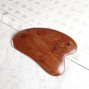 Personnalisé cou masseur <span class=keywords><strong>néphrite</strong></span> gua sha naturel de panneau et - Product Image 6