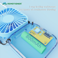 Ventilateur de Cou Suspendu Mini de Poche Portable Rechargeable USB pour Extérieur